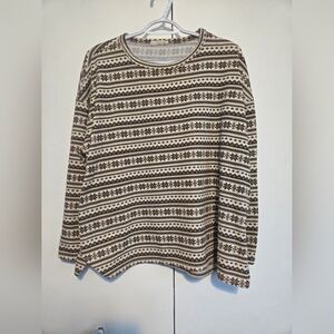Hopely‎ Patterned Knit Sweater